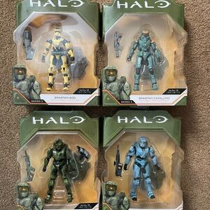 Halo Infinite Jazwares Wicked Cool Toys WCT 3.75" (Series 3/4) Lot of 4 Figures